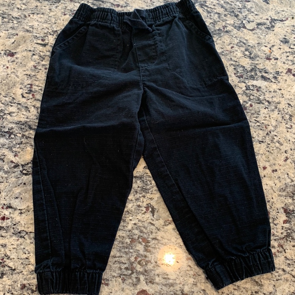 Child’s drawstring black pants 3T